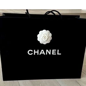 Chanel Shopping Bag with Camila Flower